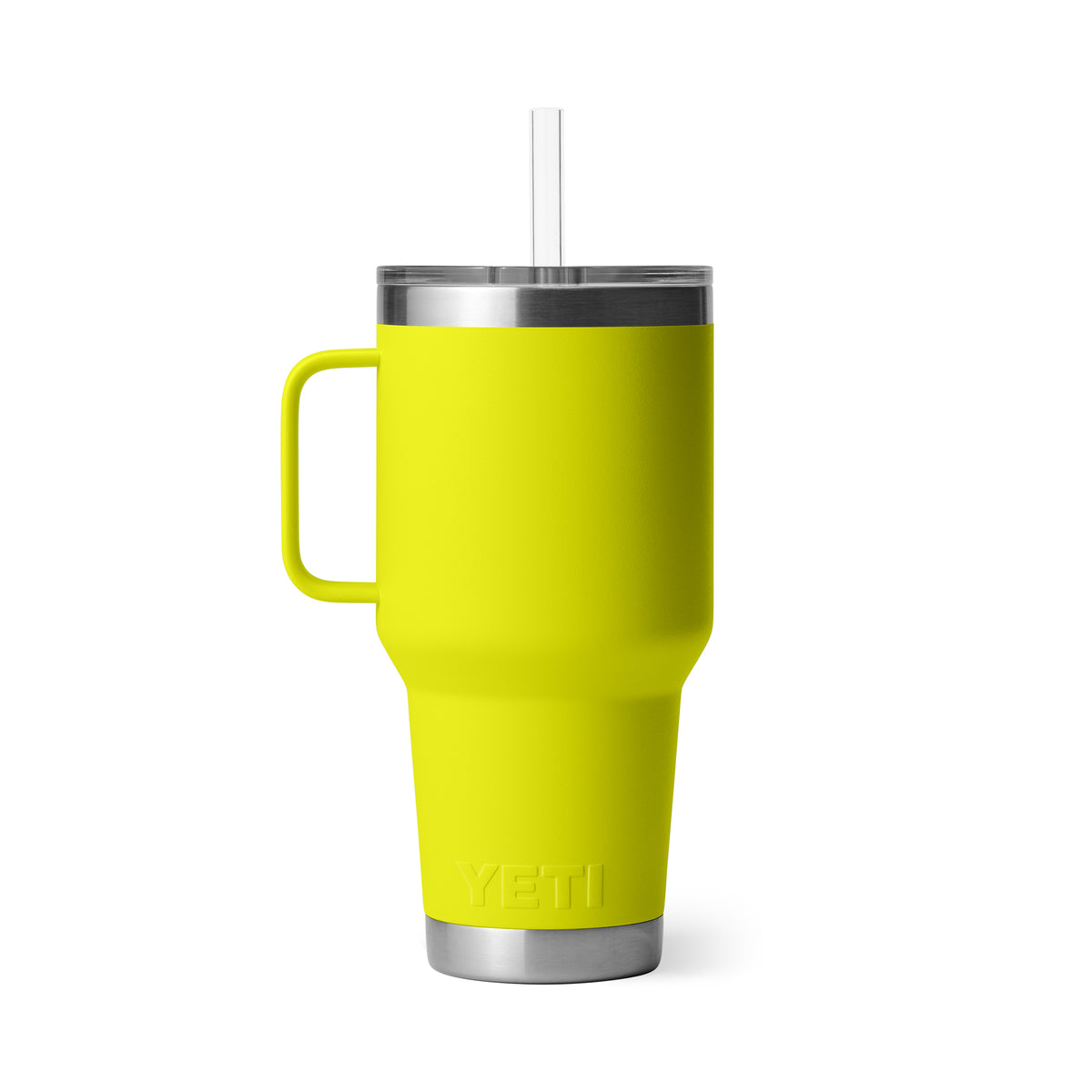 YETI Rambler 35 oz Straw Mug - Firefly Yellow