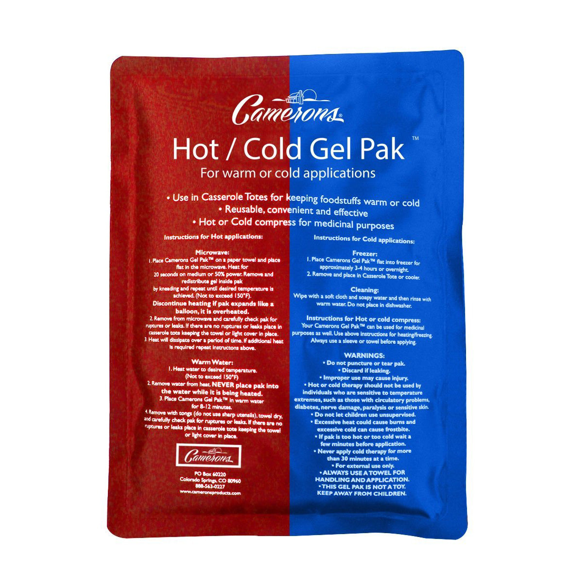 Camerons Hot or Cold Gel Pack