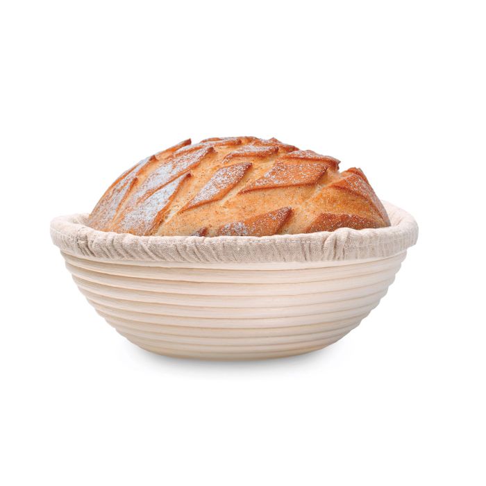 Harold Import Food Prep Mrs. Anderson's Baking Round Bread Proofing Basket