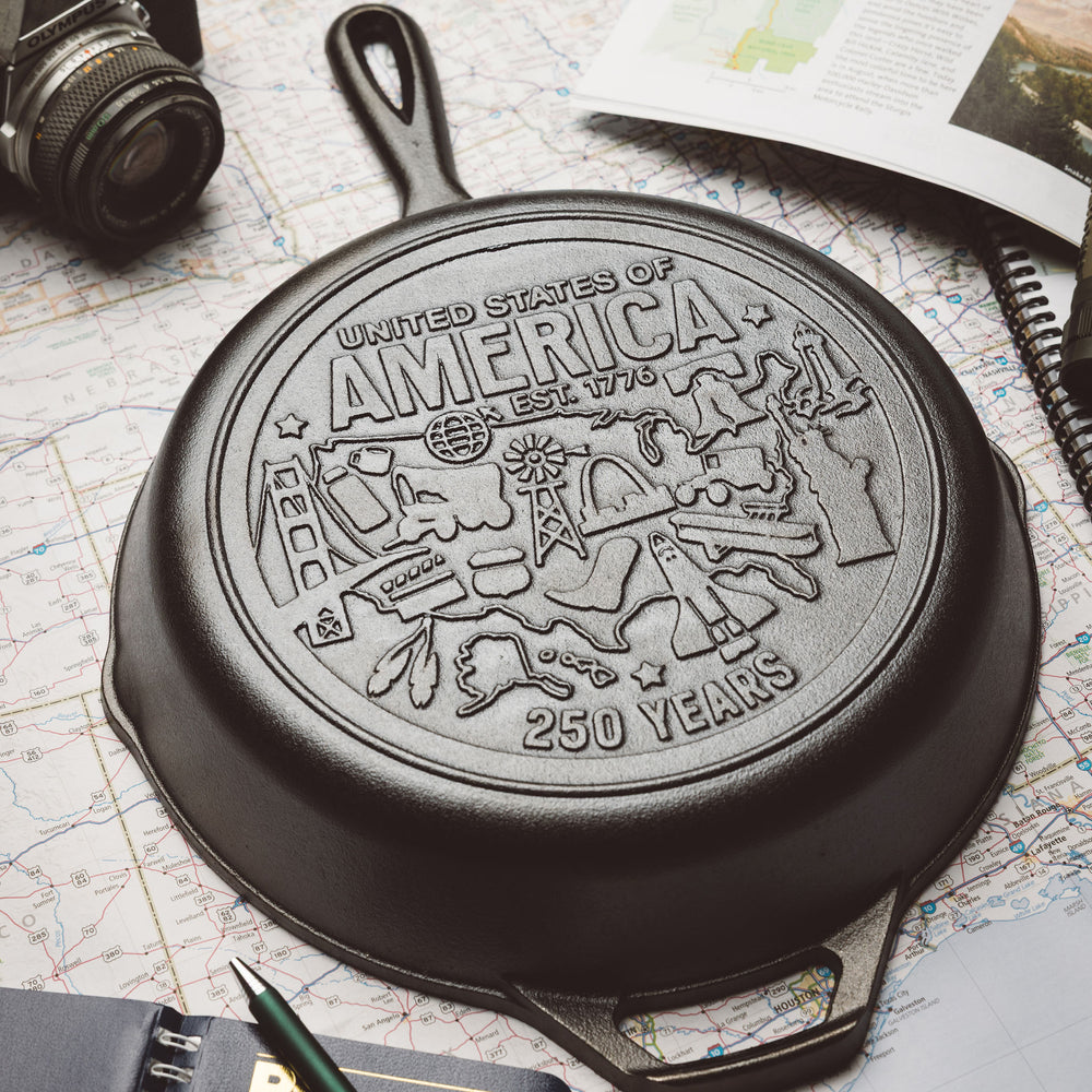 Lodge Frypans & Skillets Lodge 10.25" USA 250 Cast Iron Skillet