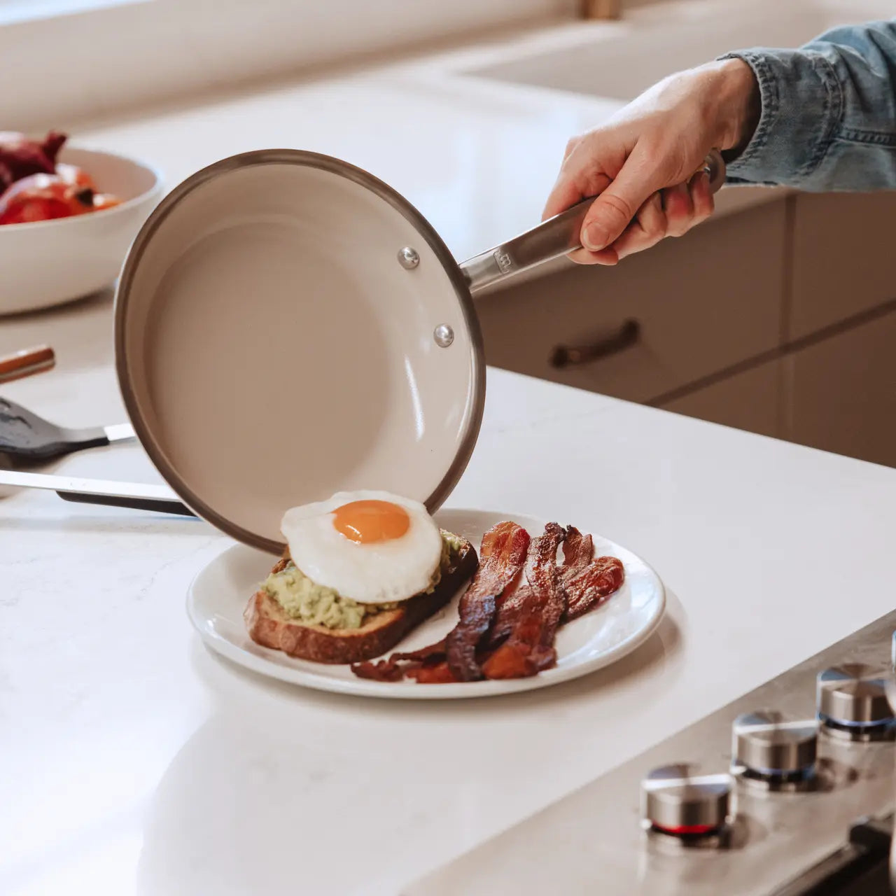 Made in Cookware Frypans & Skillets Made in Cookware 12" CeramiClad Frying Pan