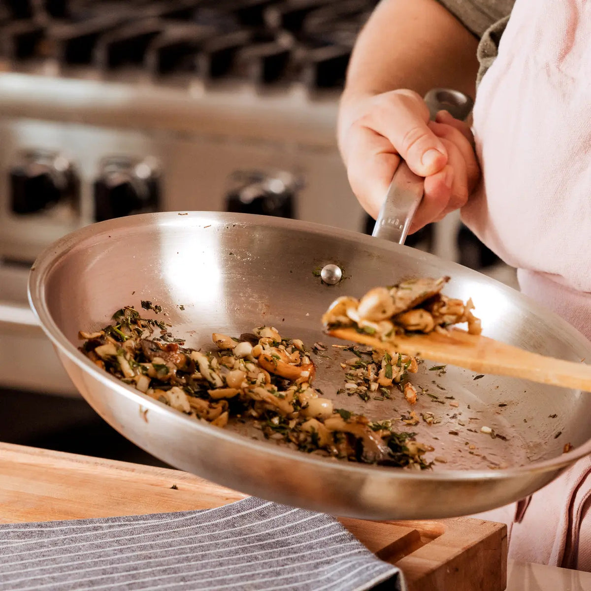 Made in Cookware Frypans & Skillets MADE IN Cookware 12" Stainless Clad Frying Pan