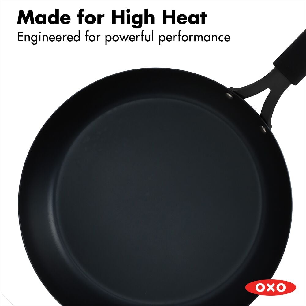 OXO Frypans & Skillets OXO Obsidian 12" Carbon Steel Frying Pan
