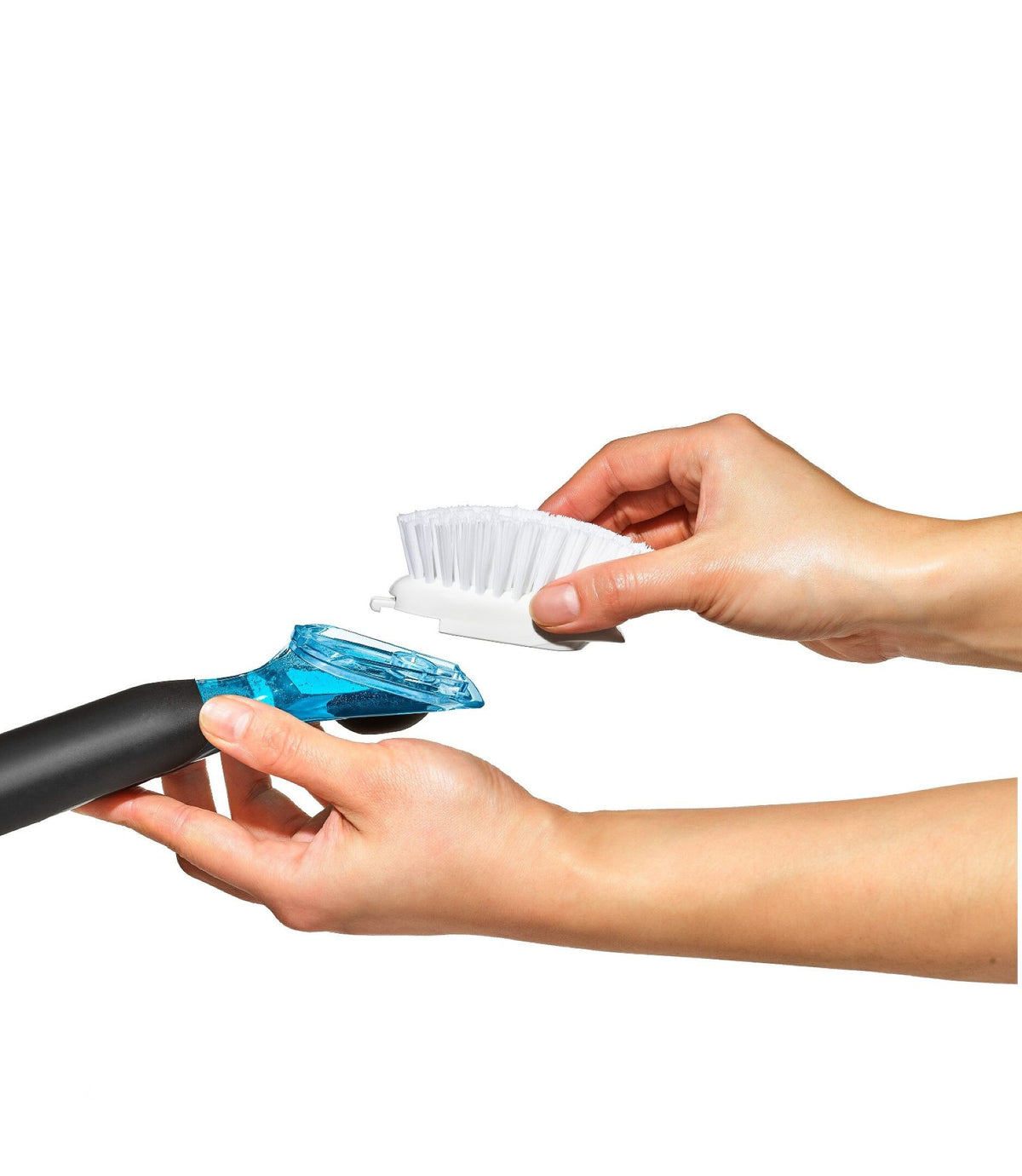 OXO Soap Dispensing Dish Brush Storage Set