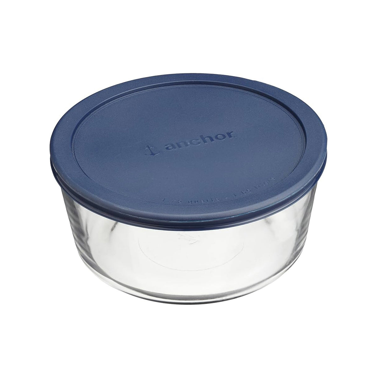 Anchor Hocking Glass Storage Anchor Hocking® Round 7-Cup Kitchen Storage Bowl with Lid