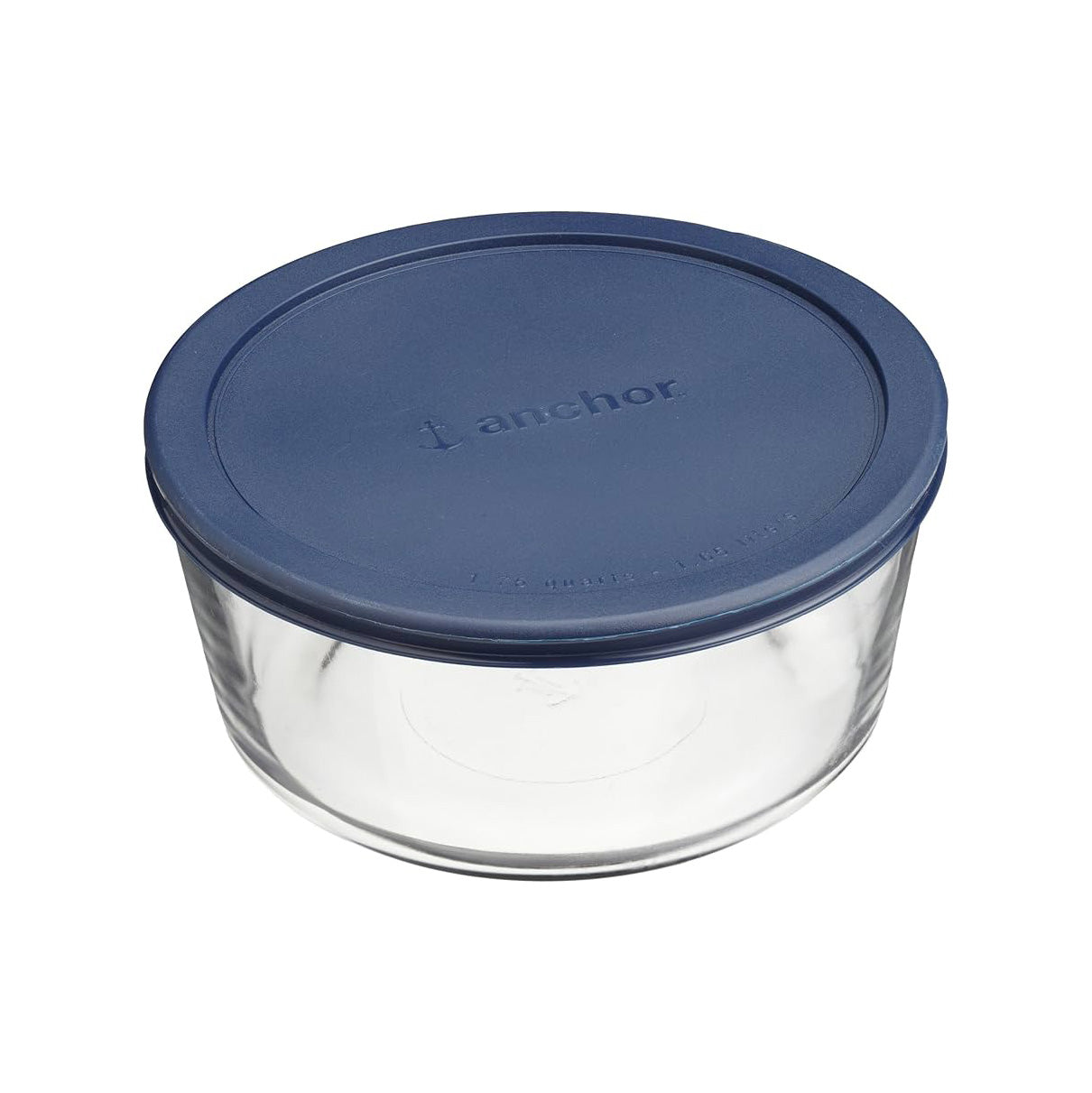 Anchor Hocking Glass Storage Anchor Hocking® Round 7-Cup Kitchen Storage Bowl with Lid