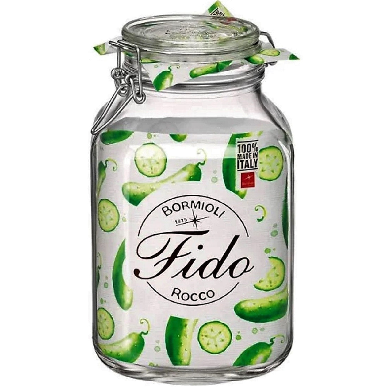 Bormioli Rocco Glass Storage Bormioli Rocco Fido Jar - 3L (101.5 oz.) - Clear