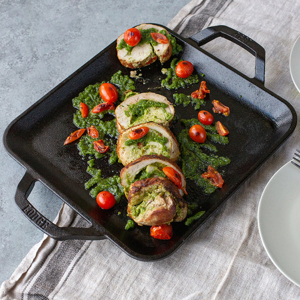 Lodge Griddles & Grill Pans Lodge Chef Collection 11" Cast Iron Square Griddle