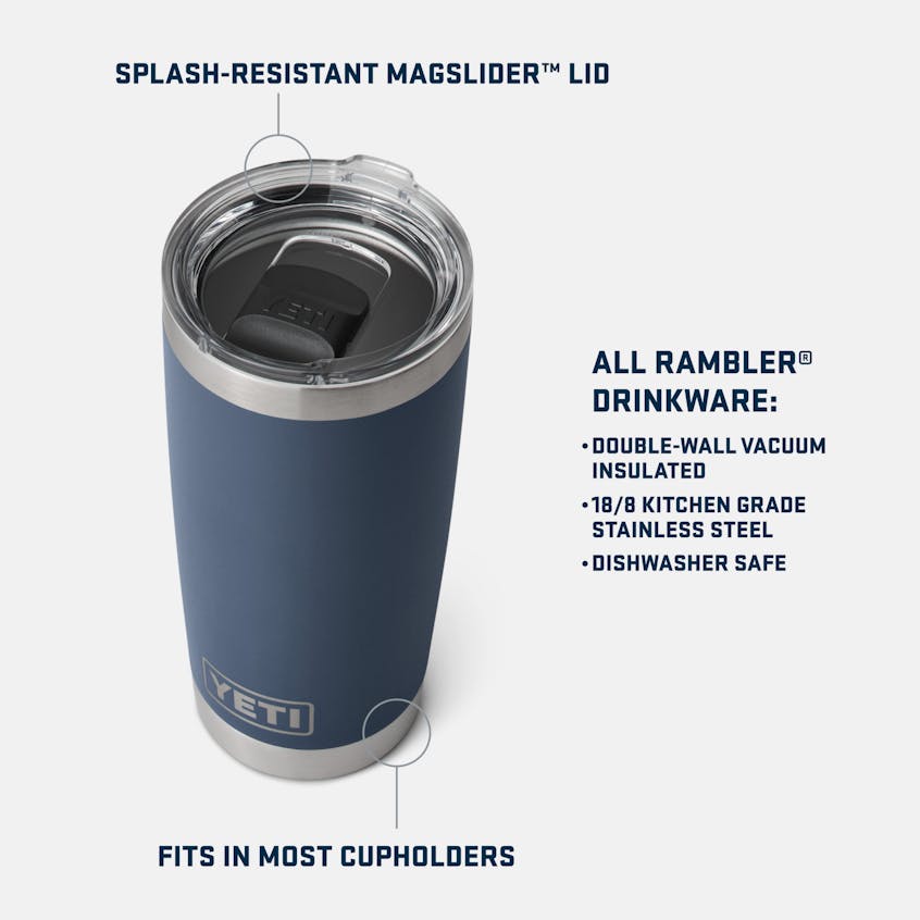 YETI Insulated Drinkware YETI Rambler 20 oz Tumbler - Royal Blue