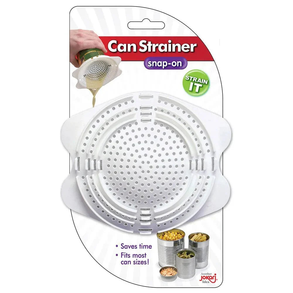 Jokari Jokari Can Strainer Snap-on - White