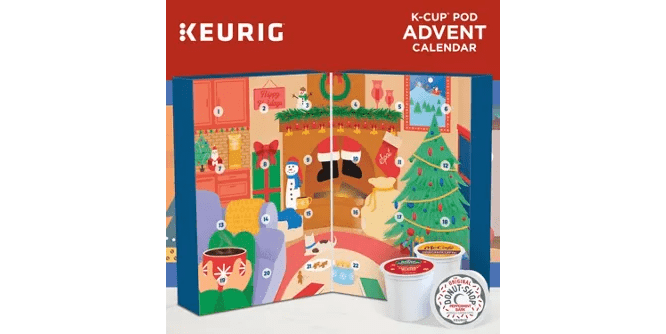Keurig® 24 Cups of Cheer Advent Calendar