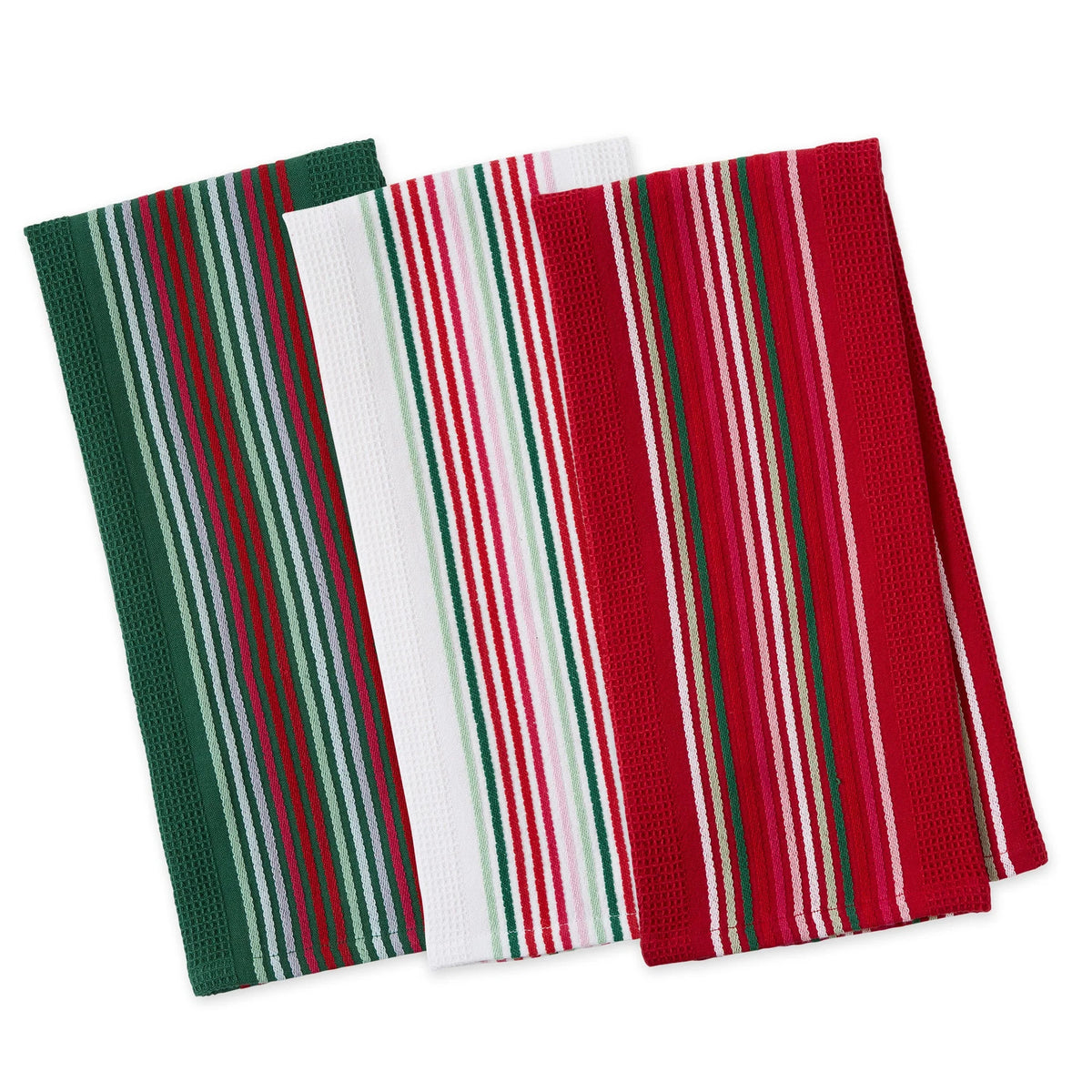 Reading China & Glass Kitchen Towels Spirited Stripes Heavyweight Essentials Dishtowel Set of 3