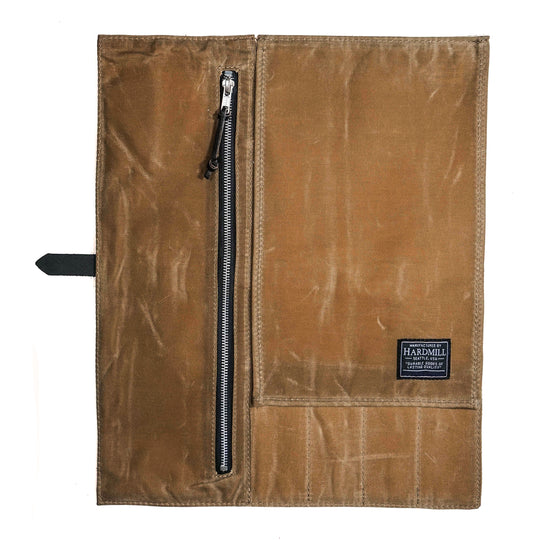 Hardmill Knife Accessories Hardmill Waxed Compact Knife Roll - Field Tan