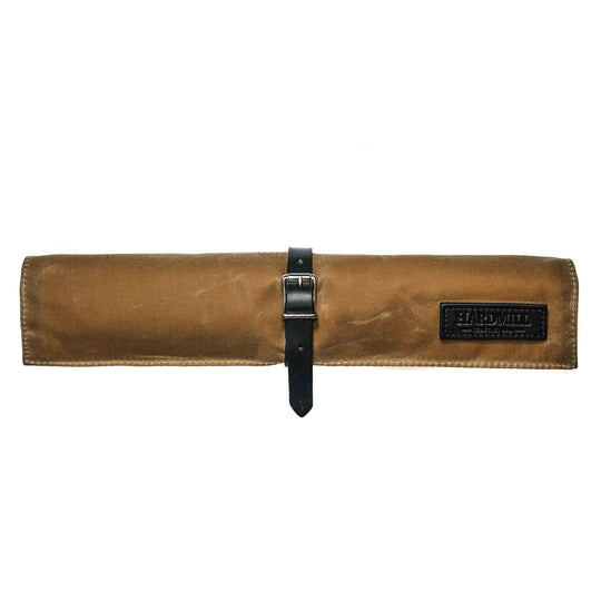 Hardmill Knife Accessories Hardmill Waxed Compact Knife Roll - Field Tan