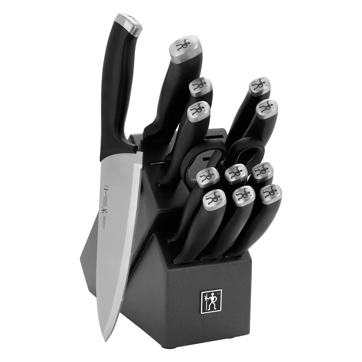 Zwilling J.A. Henckels Knife Sets J.A. Henckels Silvercap 14 Piece Knife Set with Block