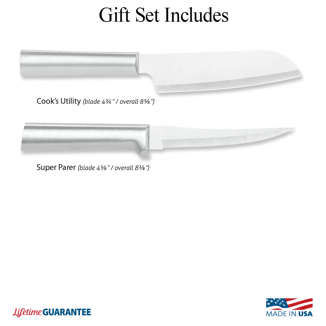 Rada Cutlery Knife Sets Rada Cutlery Cook's Select Gift Set - Silver