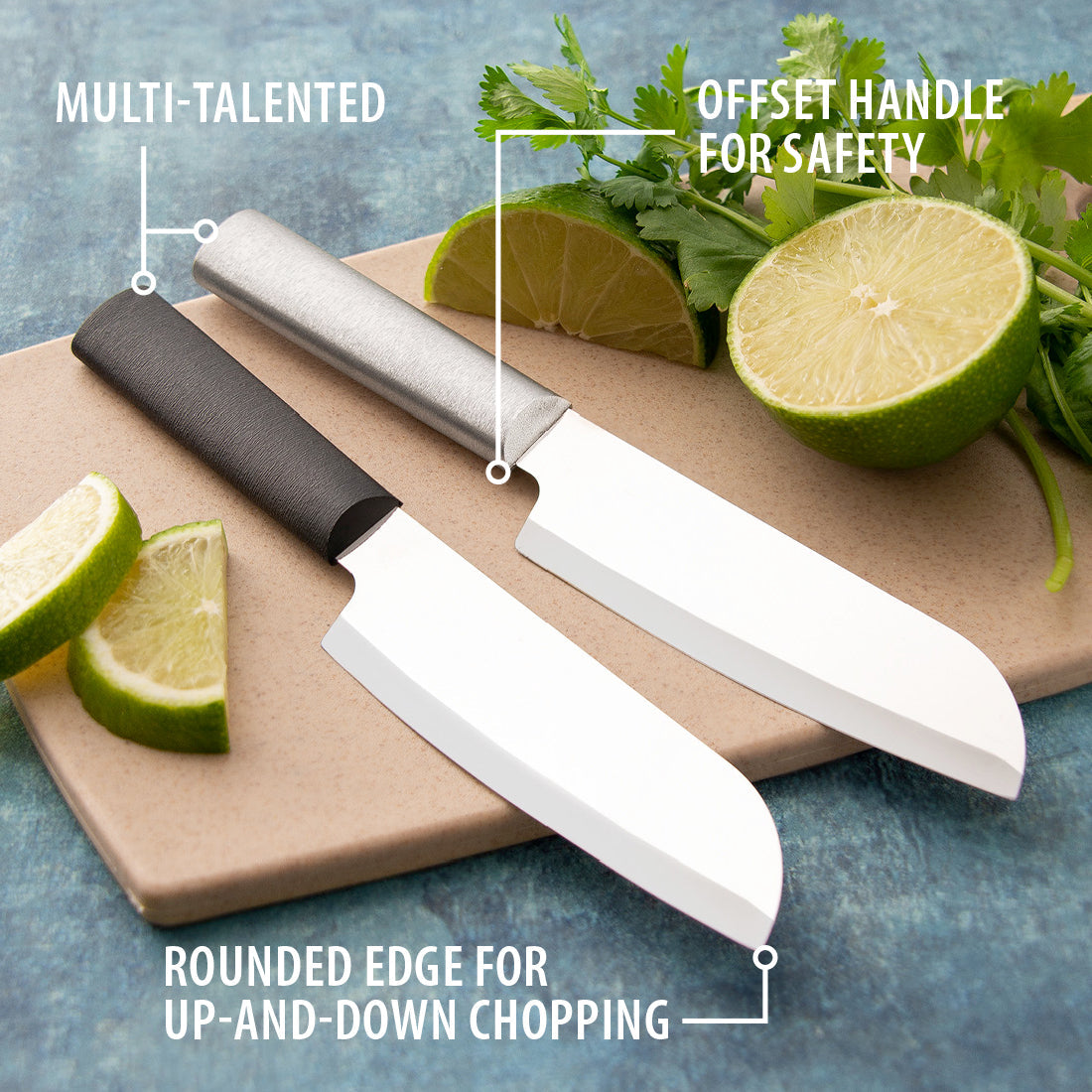 Rada Cutlery Knives Rada Cutlery Cook's Utility Knife - Black