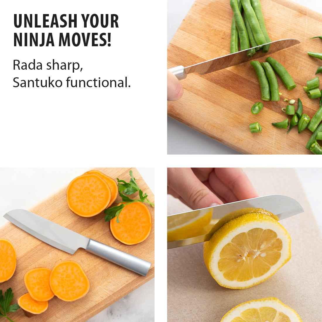 Rada Cutlery Knives Rada Cutlery Cooks Utility Knife - Silver