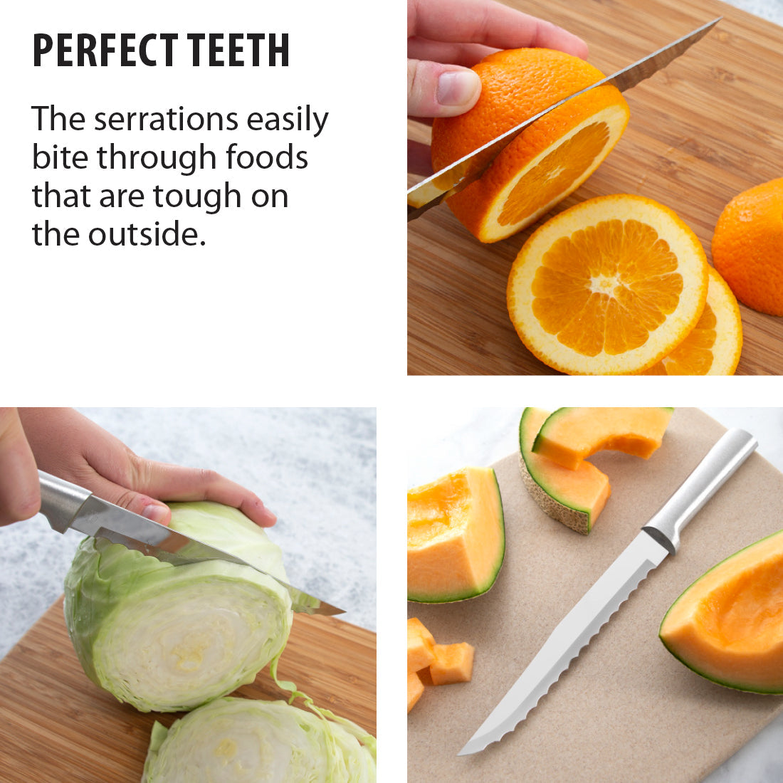 Rada Cutlery Knives Rada Cutlery Serrated Slicer - Silver
