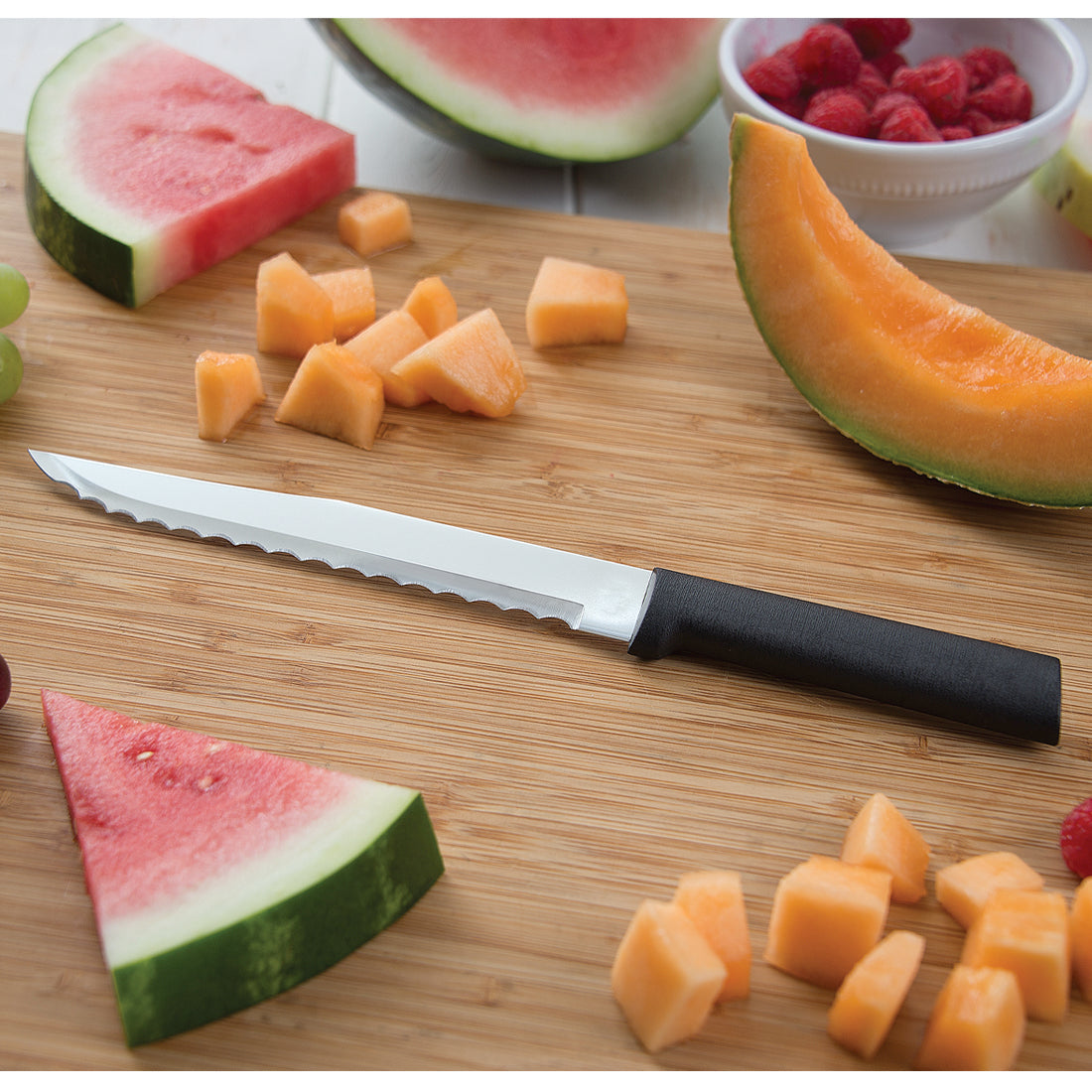 Rada Cutlery Knives Rada Cutlery Serrated Slicer - Black