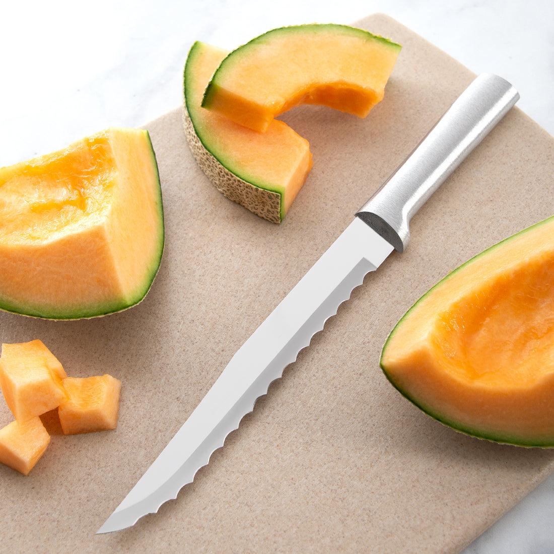 Rada Cutlery Knives Rada Cutlery Serrated Slicer - Silver