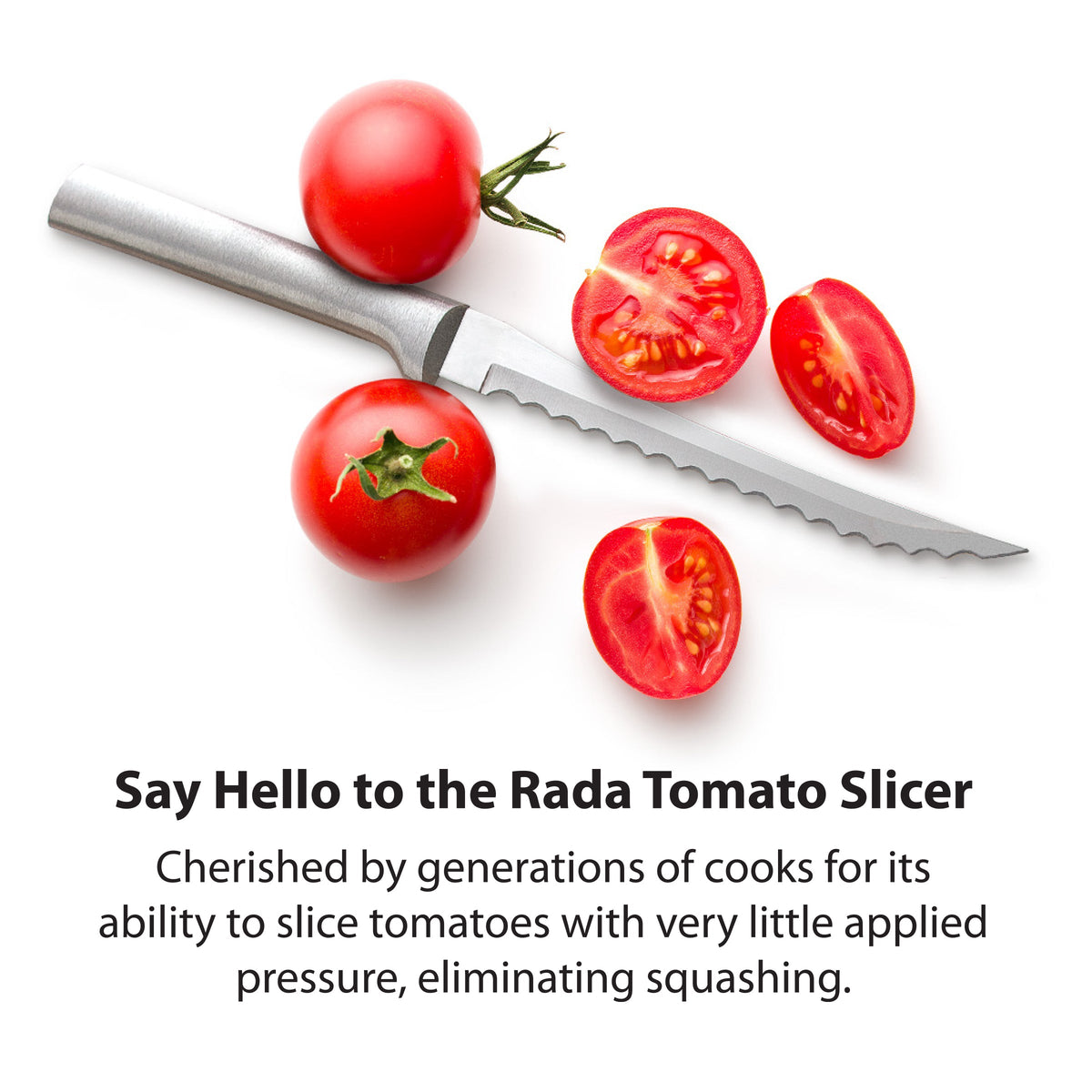 Rada Cutlery Knives Rada Cutlery Tomato Slicer - Silver