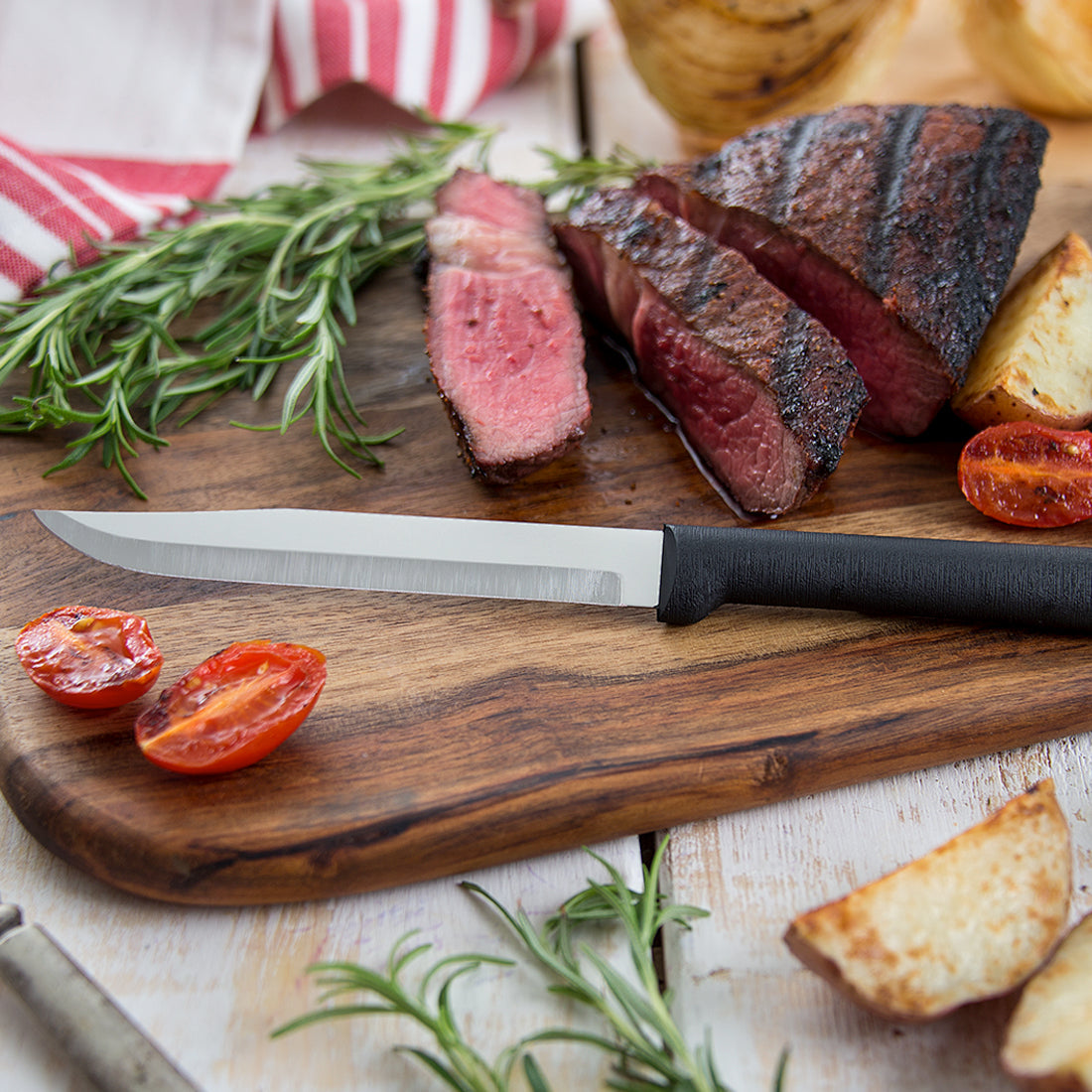 Rada Cutlery Knives Rada Cutlery Utility Steak Knife - Black
