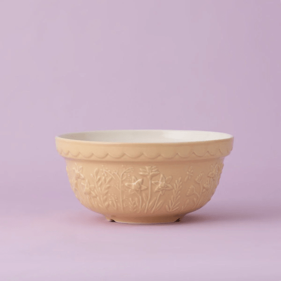 Mason Cash Pottery Mason Cash In the Meadow Daffodil Mixing Bowl 1.15 Qt