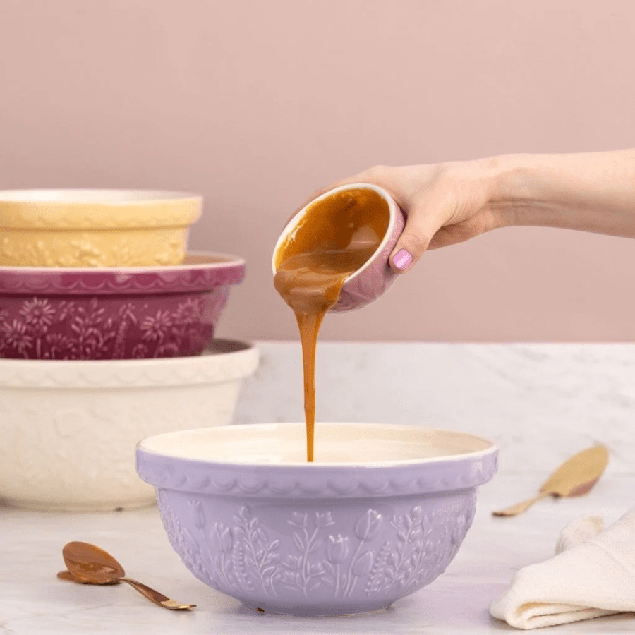 Mason Cash Pottery Mason Cash In the Meadow Tulip Bowl 2.15 Qt