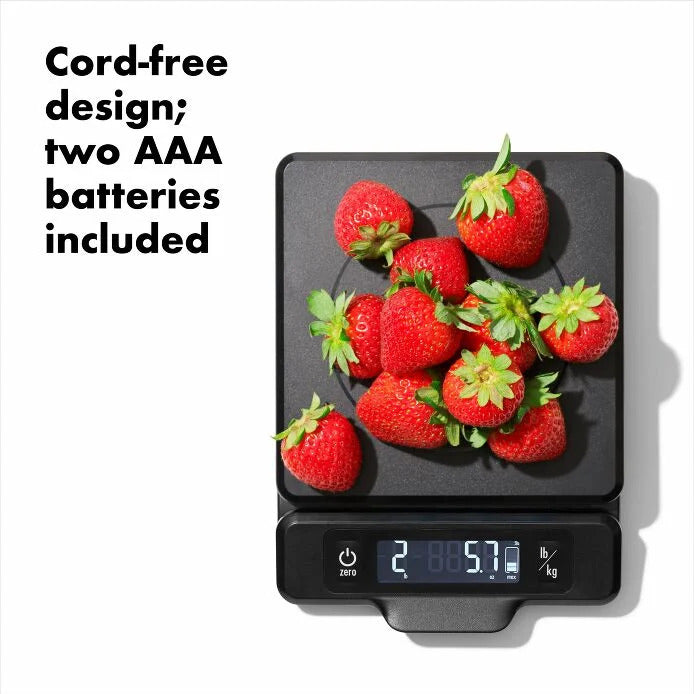 OXO Good Grips Measuring OXO 5 lb Food Scale with Pull-Out Display