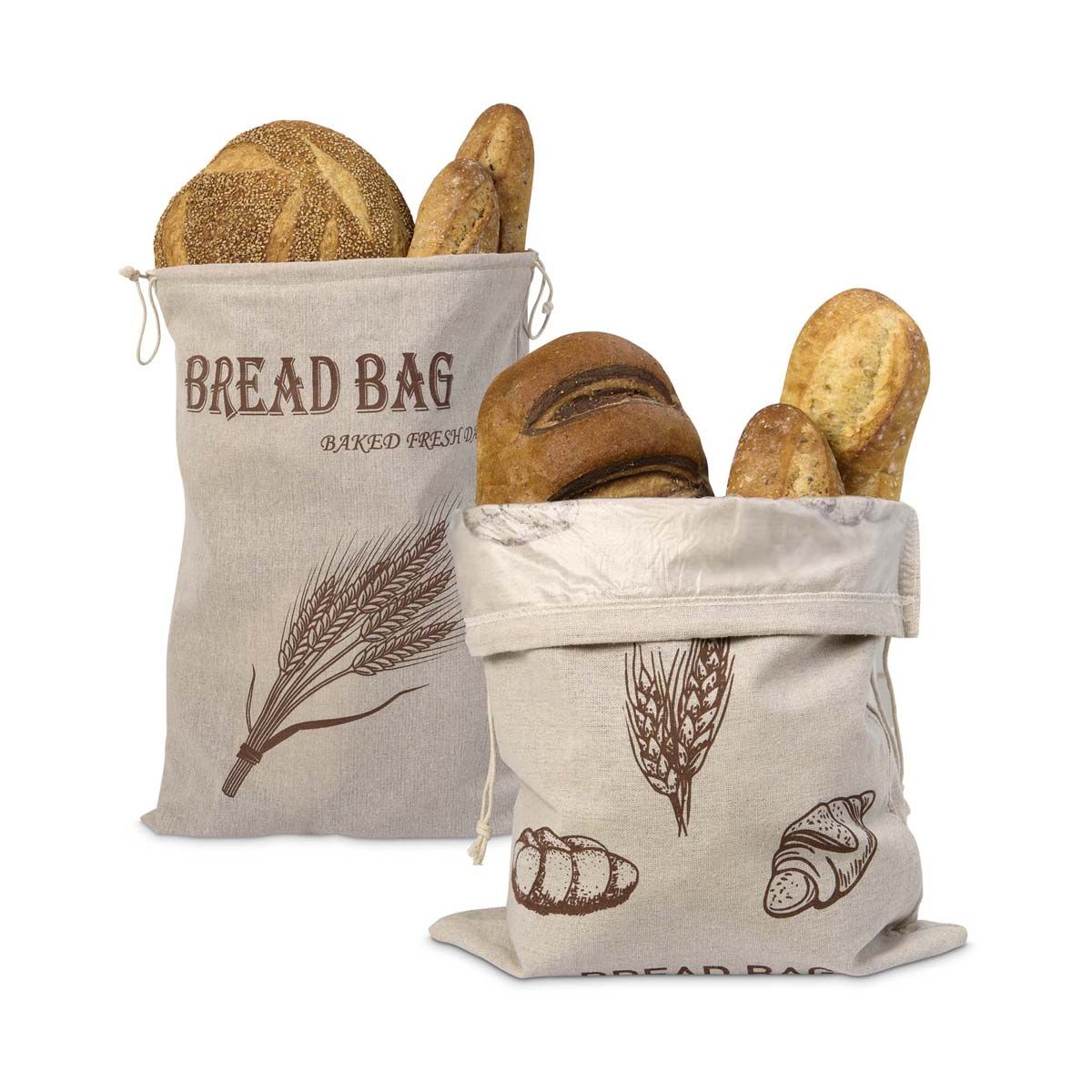 Harold Import Company Misc Storage Mrs. Anderson's Baking Reusable Bread Saver Bags Set of 2
