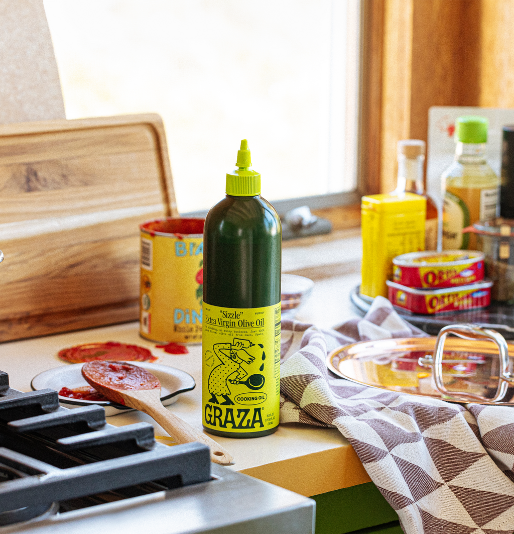 Graza Oils, Vinegar & Dressings Graza Sizzle Extra Virgin Olive Oil 750 ml