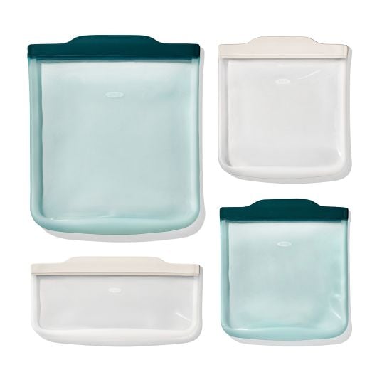OXO Silicone Reusable Bag - 4 Piece Starter Set