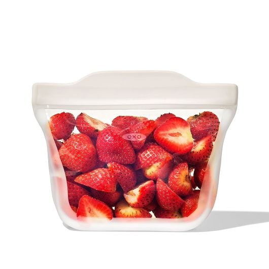 OXO Good Grips 12 oz Silicone Reusable Stand-Up Snack Bag