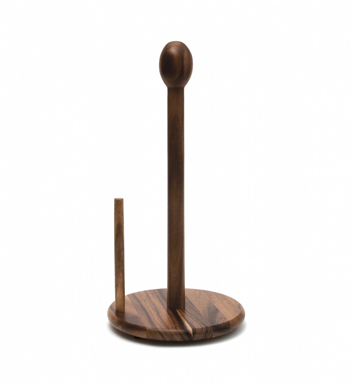 Lipper International Pantryware Acacia Standing Towel Holder