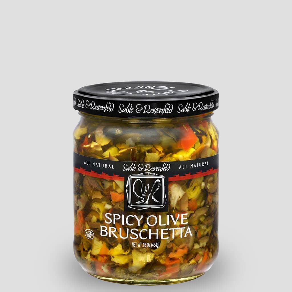 Sable & Rosenfeld Pickled Sable & Rosenfeld Spicy Olive Bruschetta