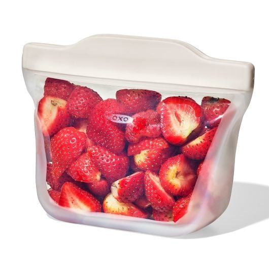 OXO Plastic Storage OXO Good Grips 12 oz Silicone Reusable Stand-Up Snack Bag