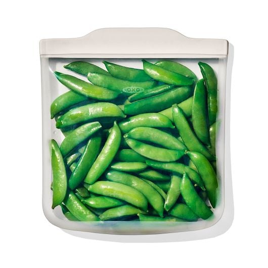 OXO Plastic Storage OXO Silicone Reusable Bag - 4 Piece Starter Set