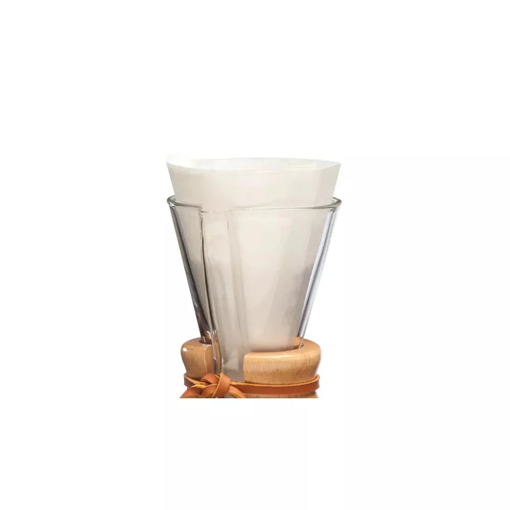 Chemex Pour Over Chemex Bonded Filter - Half Moon - 100 ct