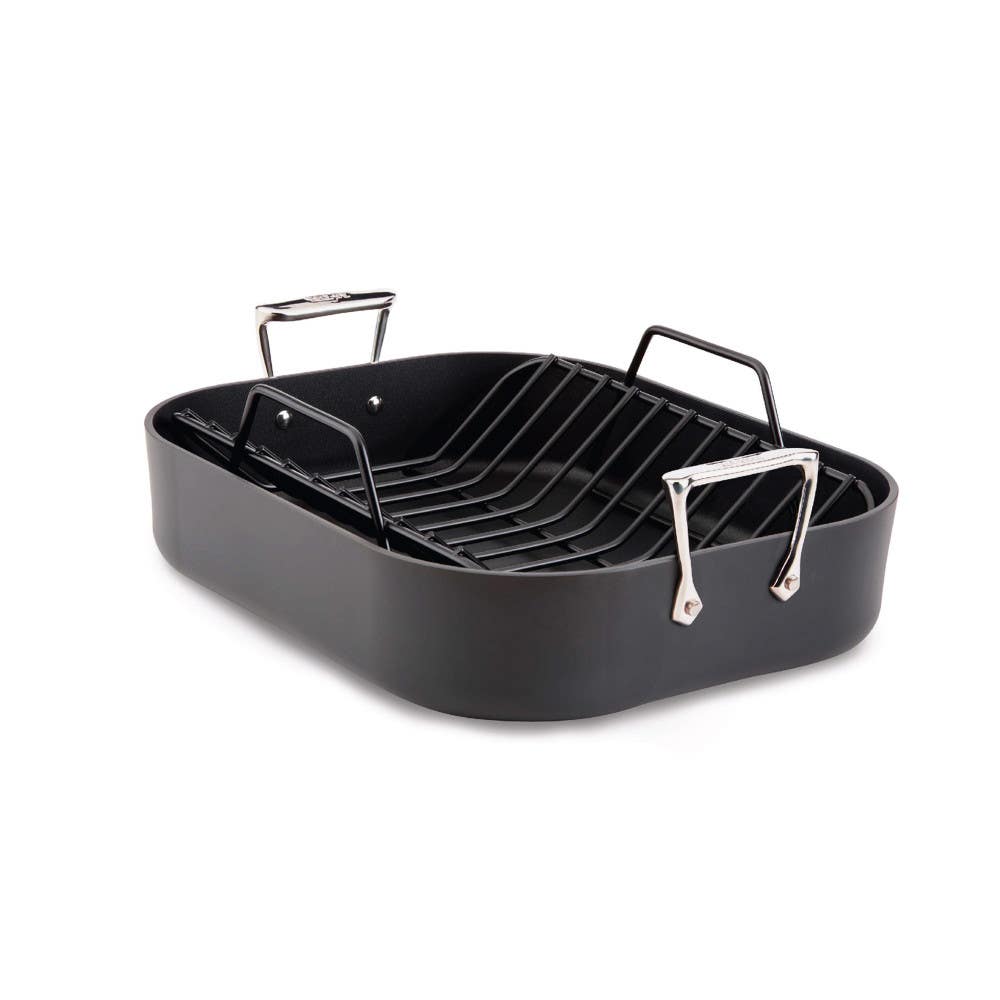 All-Clad Nonstick Roaster with Rack - HA1 Expert Cookware