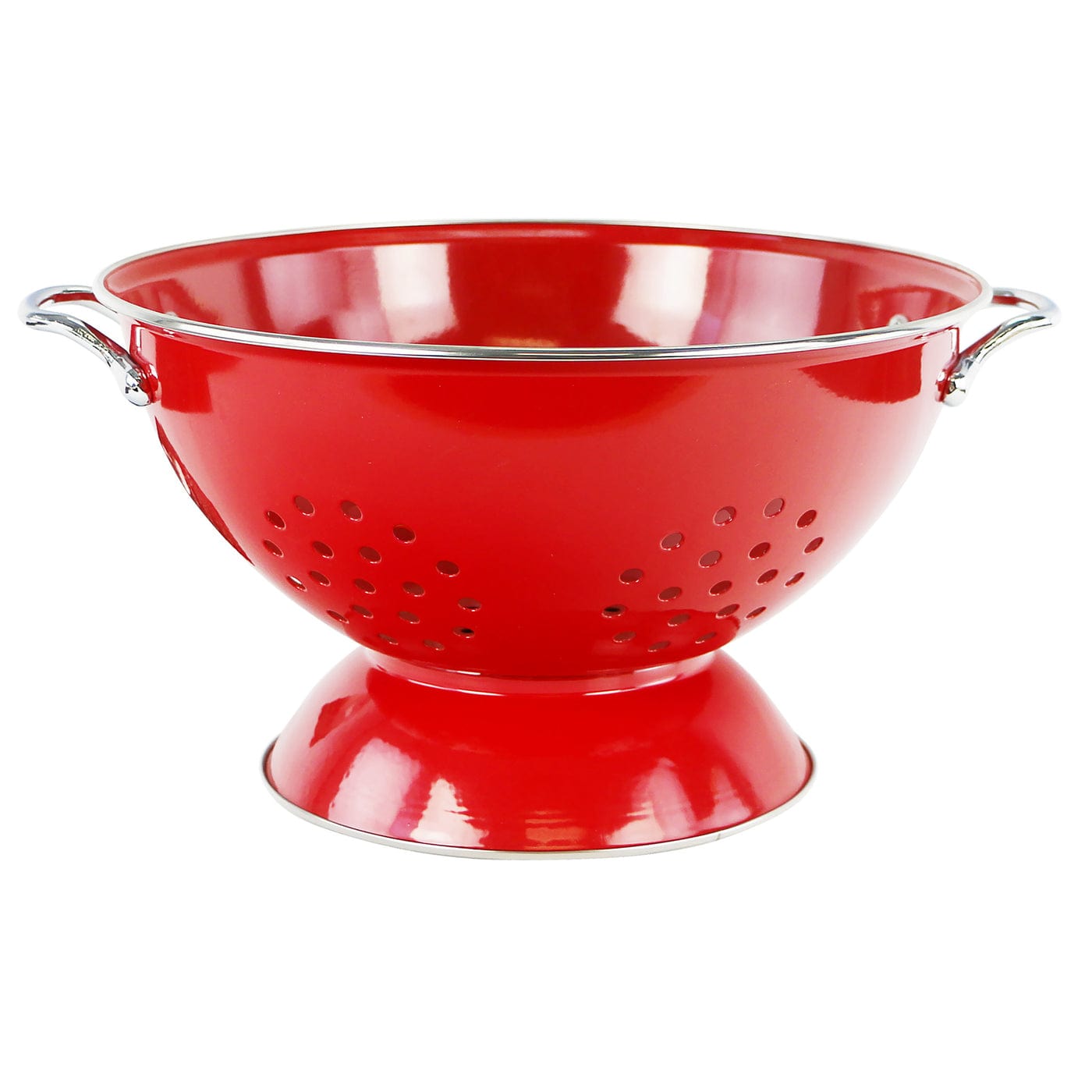 Reston Lloyd Strainer Reston Lloyd Enamel Coated 5 Qt Colander - Red