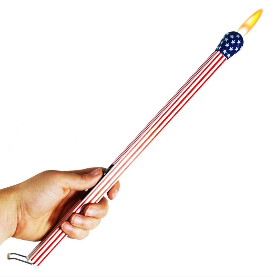 Patriotic Magnum Match BBQ Lighter