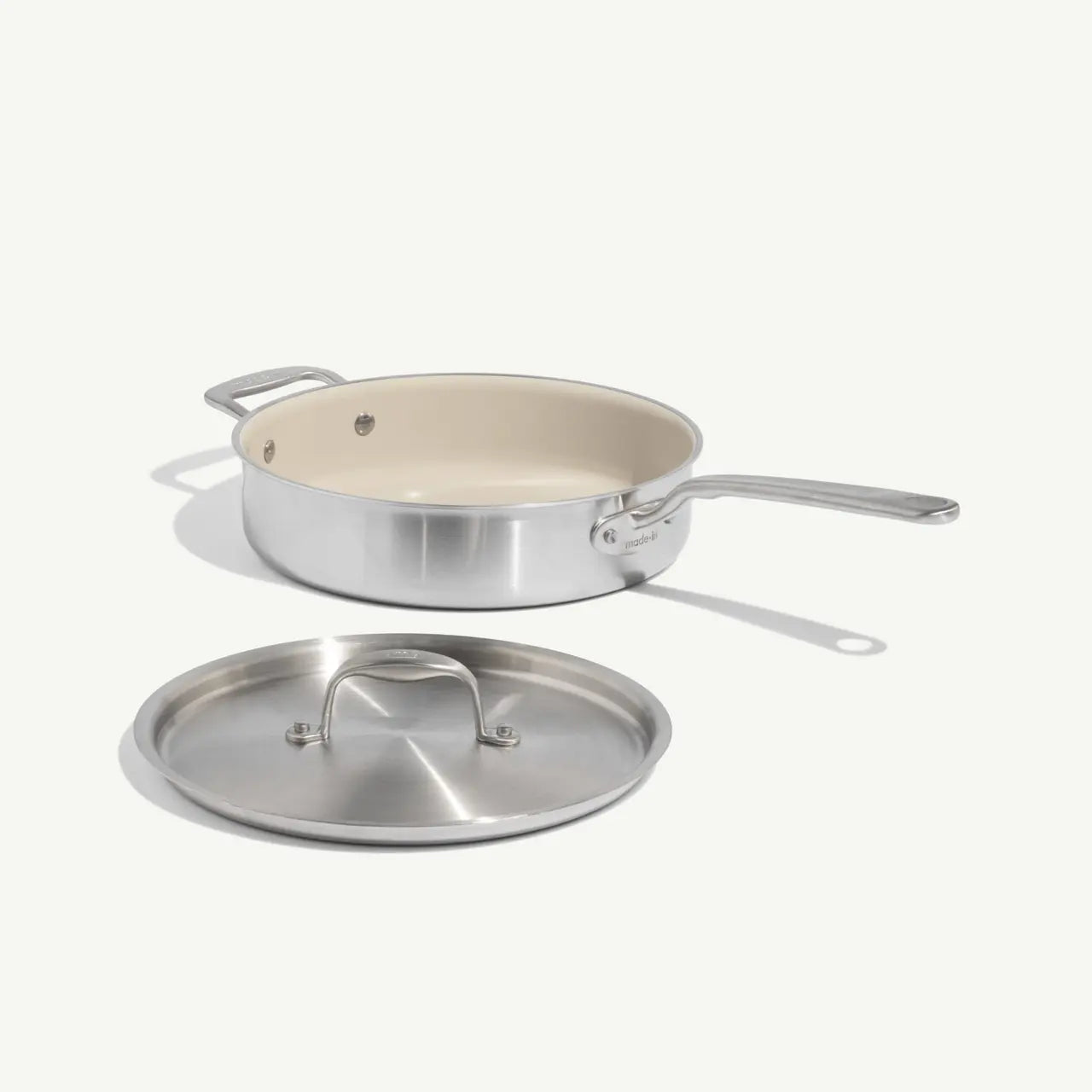 Made in Cookware Sauce & Saute Pans Made in Cookware 3.5 qt CeramiClad Saute Pan