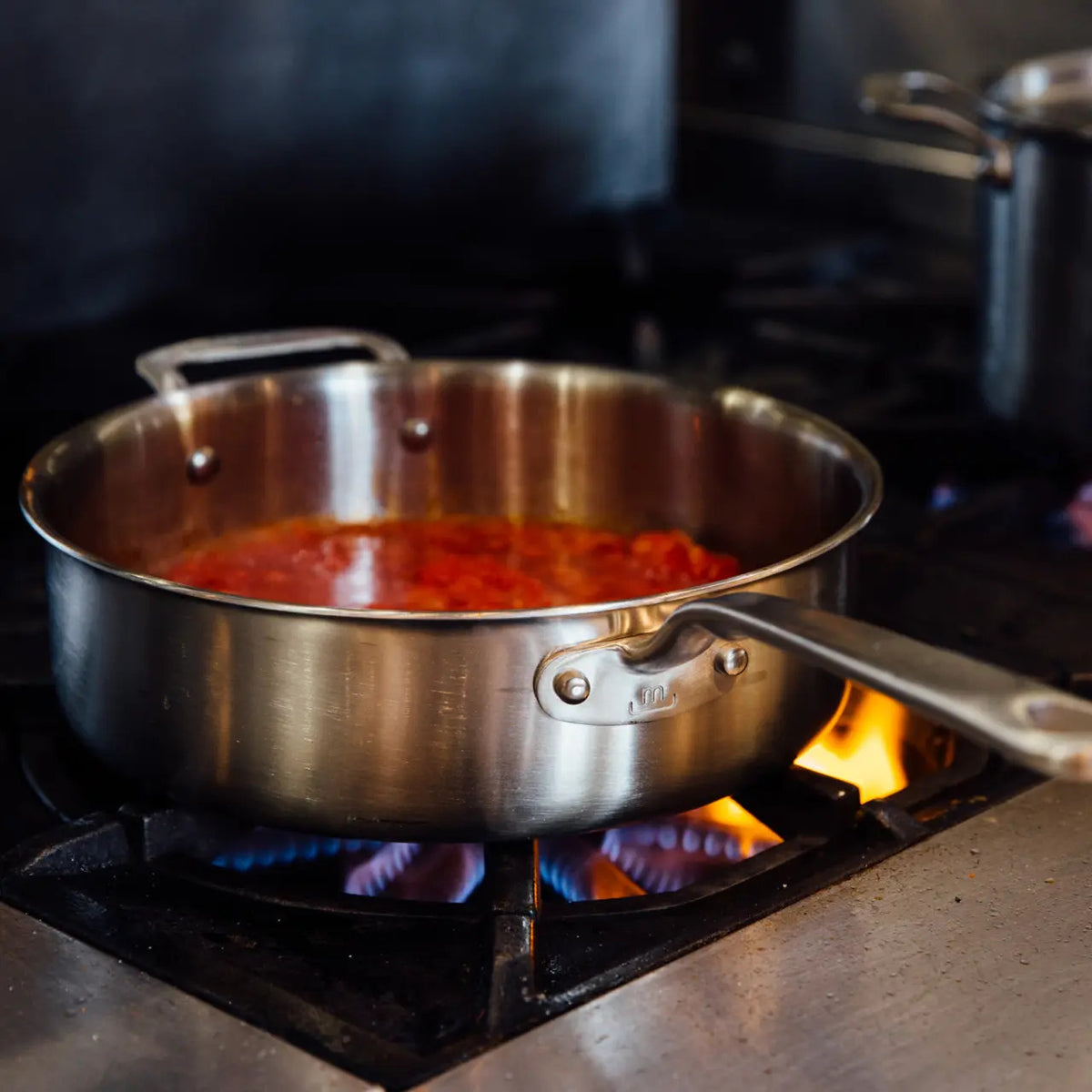 Made in Cookware Sauce & Saute Pans MADE IN Cookware 3.5 QT Stainless Clad Saute Pan with Lid
