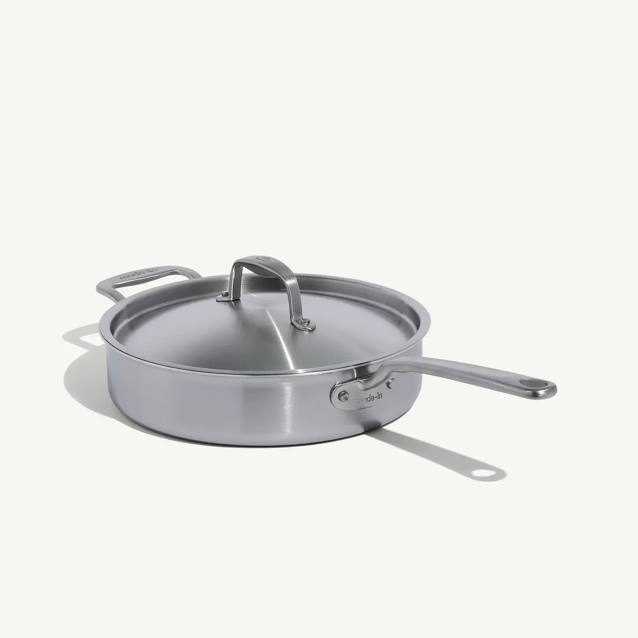 Made in Cookware Sauce & Saute Pans MADE IN Cookware 3.5 QT Stainless Clad Saute Pan with Lid