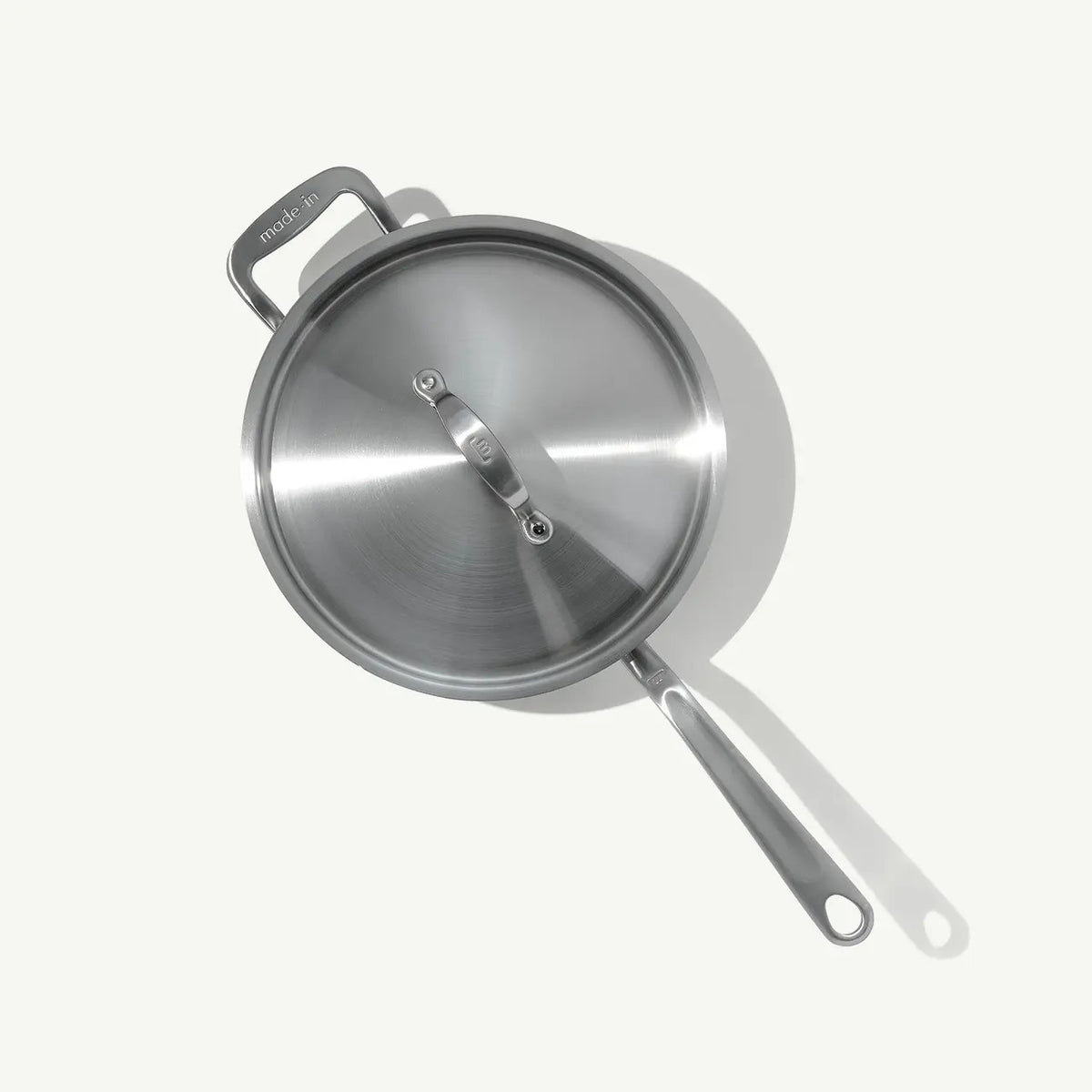 Made in Cookware Sauce & Saute Pans MADE IN Cookware 3.5 QT Stainless Clad Saute Pan with Lid