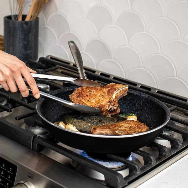 Reading China & Glass Sauce & Saute Pans Nordic Ware Basalt 12" Saute Skillet