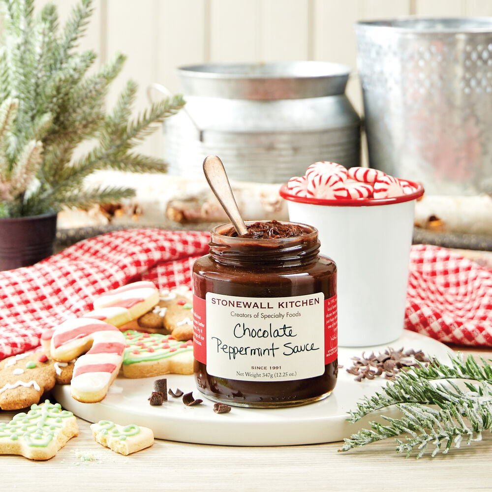 Reading China & Glass Sauces, Salsas & Dip Stonewall Kitchen Chocolate Peppermint Sauce 12 oz