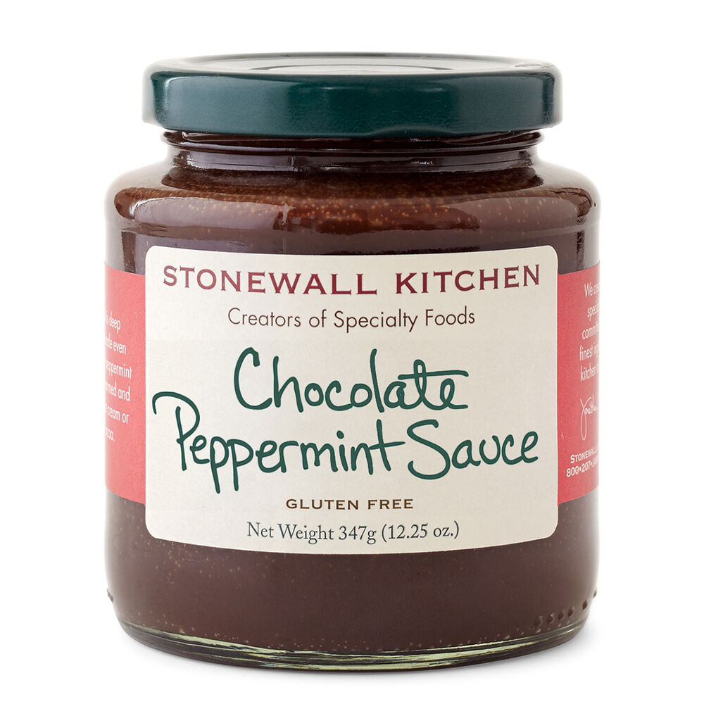 Reading China & Glass Sauces, Salsas & Dip Stonewall Kitchen Chocolate Peppermint Sauce 12 oz