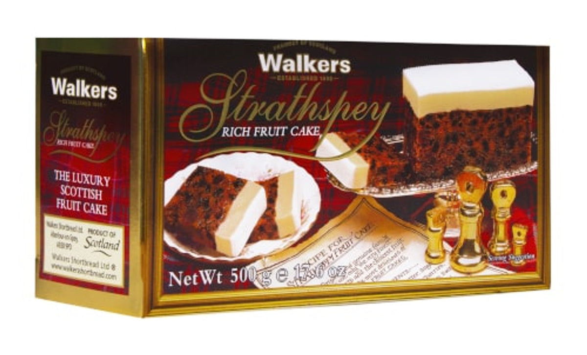 Reading China & Glass Seasonal Cleaning Walker's Strathspey Fruit Cake 17.6oz